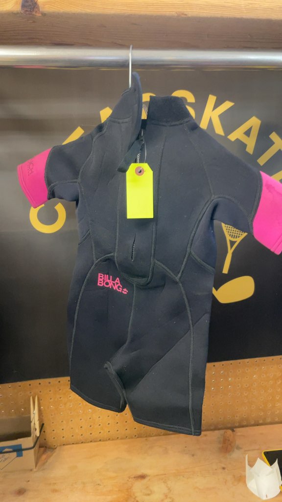 Billabong Launch 202mm Shorty Wetsuit - Size 3-4