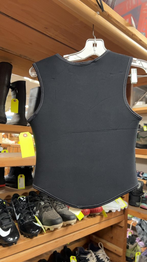 Black Neoprene Water Sports Vest