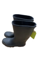 Black Rubber Rain Boots - Size 3