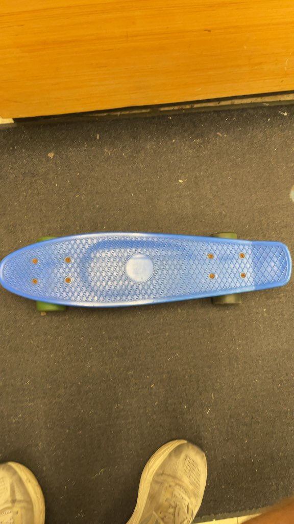 Blue Penny Board Skateboard