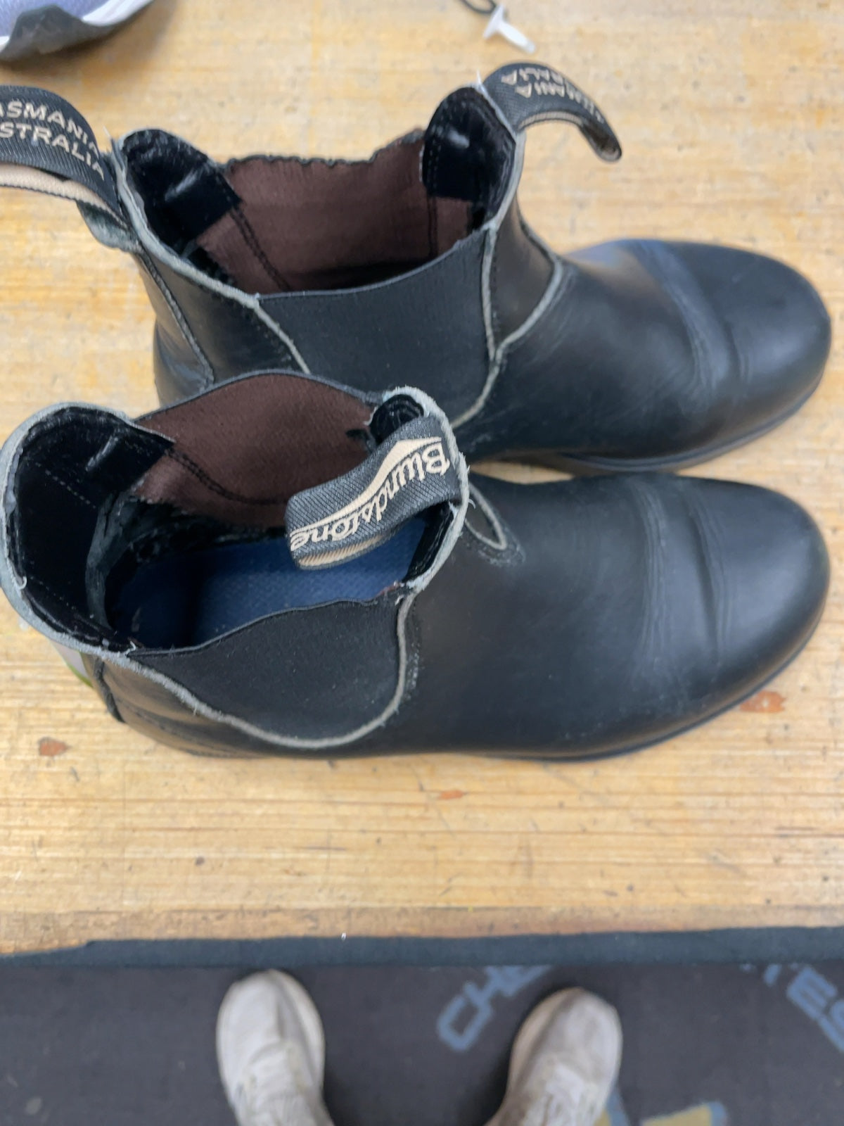 Blundstone Size 5.5 Black Chelsea Boots