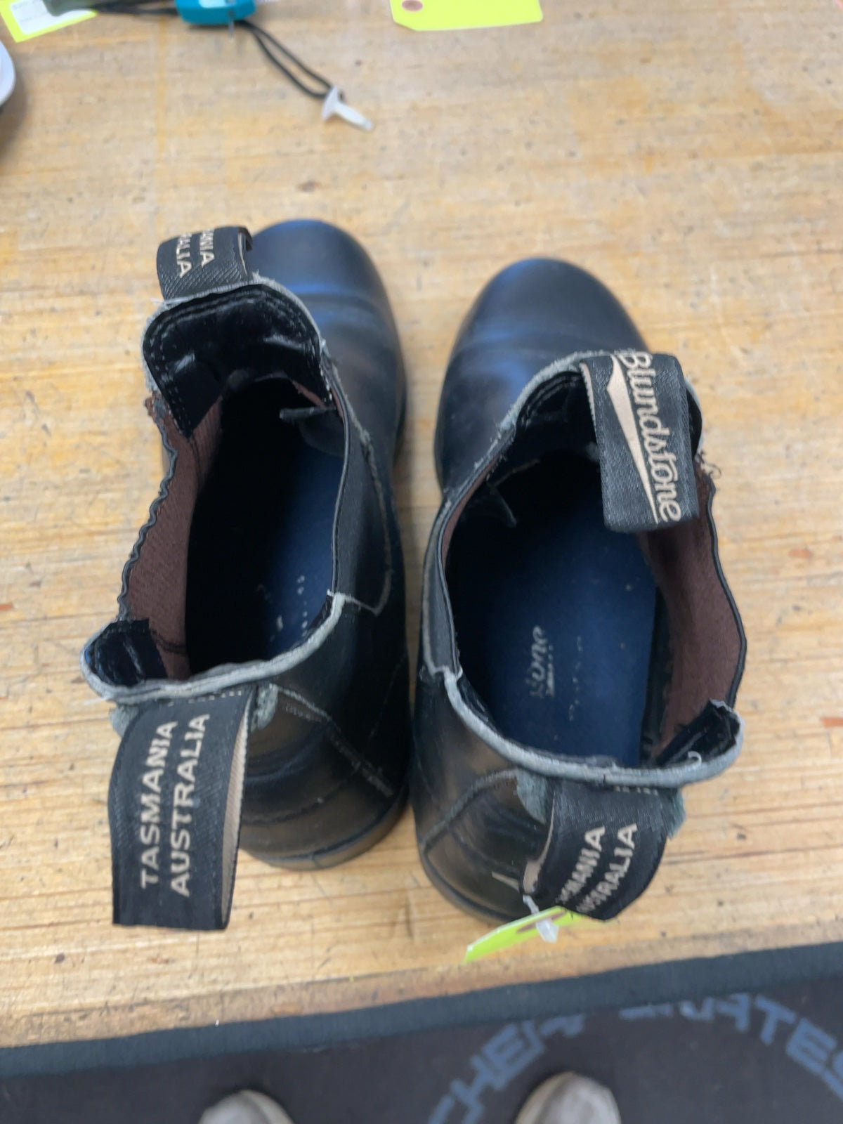 Blundstone Size 5.5 Black Chelsea Boots