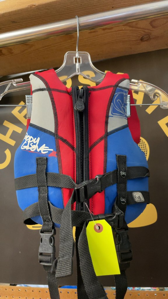 Body Glove Child Life Jacket 30-60 lbs Red/Blue