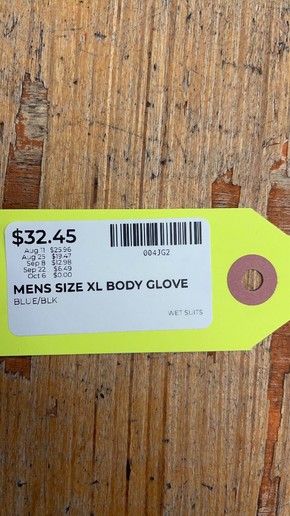 Body Glove Velocity 2.0mm Men's XL Shorty Wetsuit