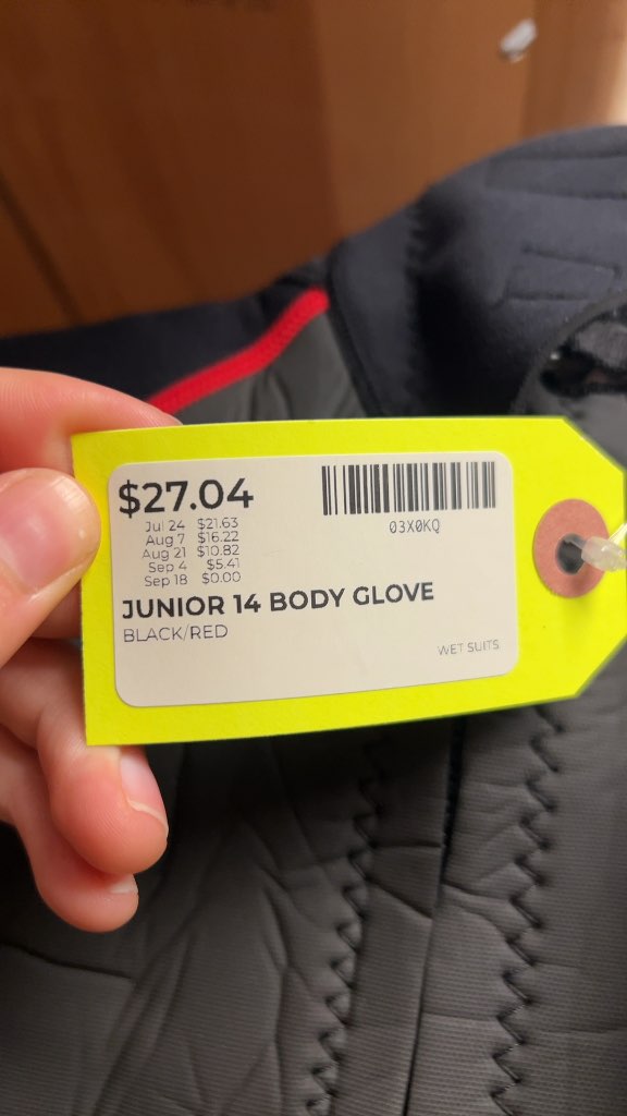 Body Glove Velocity Junior 14 Wetsuit