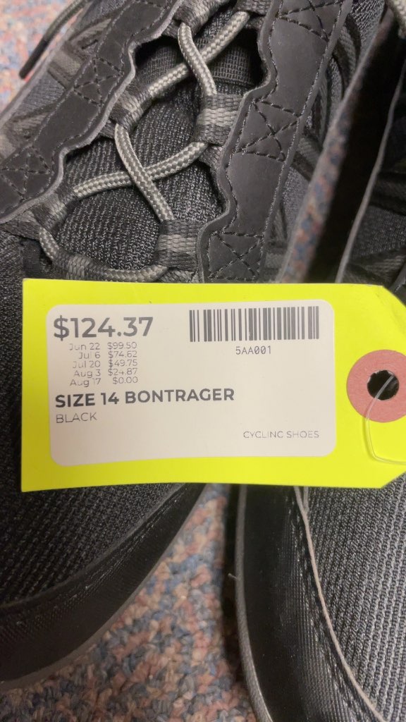 Bontrager Cycling Shoes - Size 14