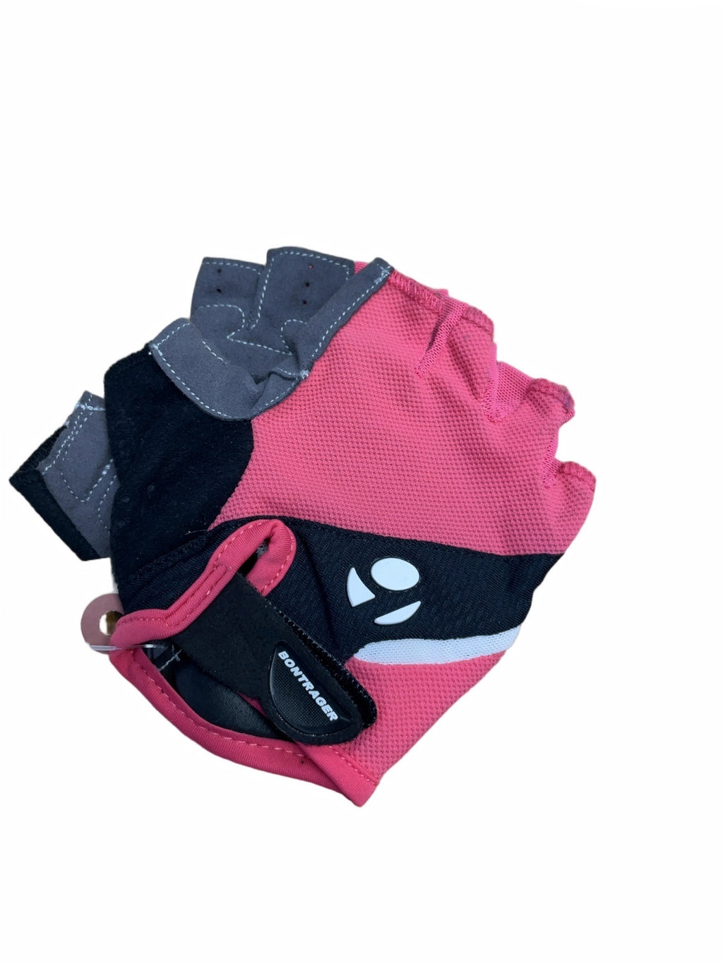 Bontrager Fingerless Cycling Gloves YTH MEDIUM Pink/Black