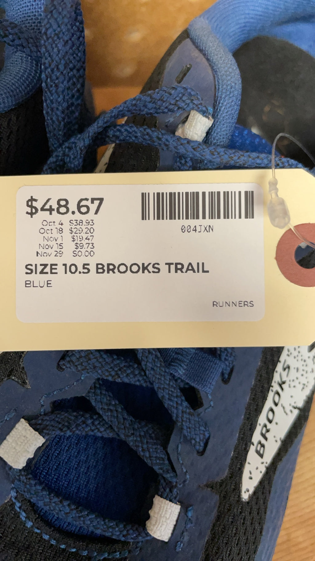 Brooks Cascadia 17 Size 10.5 Gore-Tex Trail Running Shoes