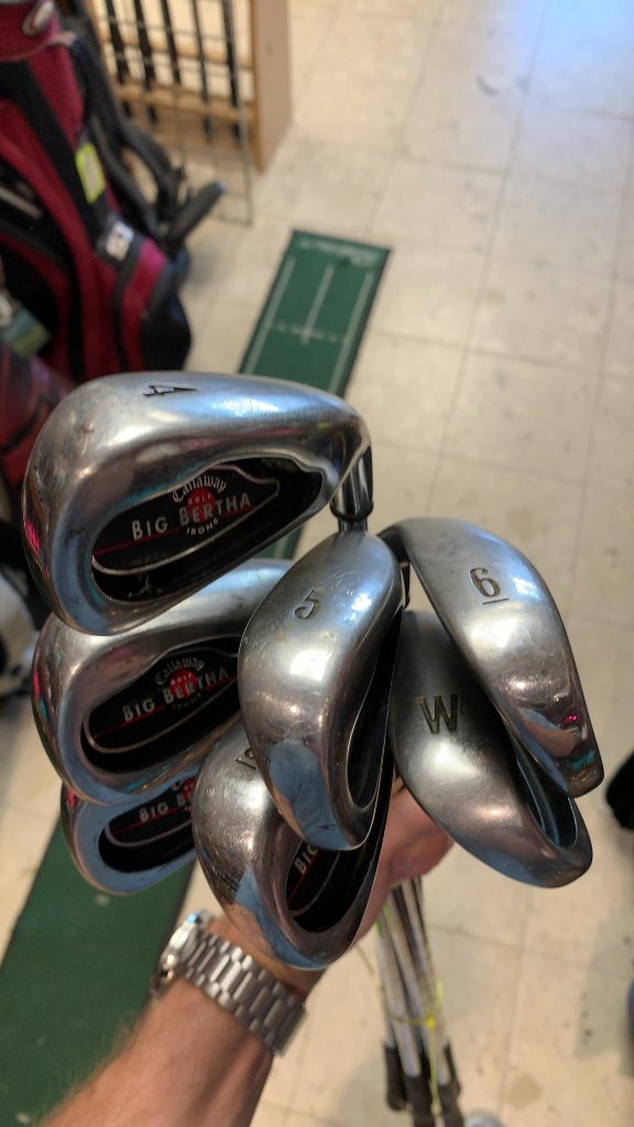 Callaway Big Bertha Iron Set 4-9, W