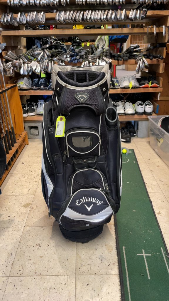 Callaway Golf Cart Bag - Black/White