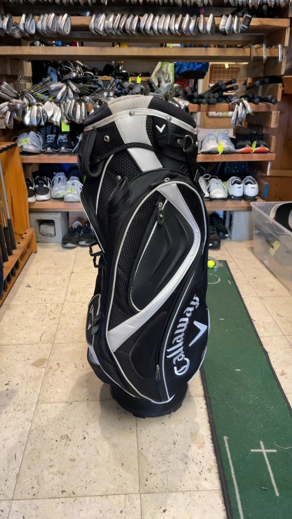 Callaway Golf Cart Bag - Black/White