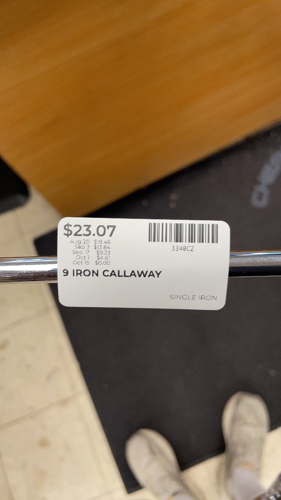 Callaway Steelhead Pro Series X-16 9 Iron