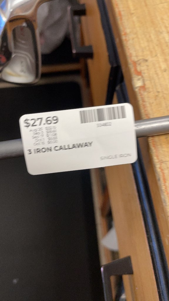 Callaway Steelhead X-14 3 Iron