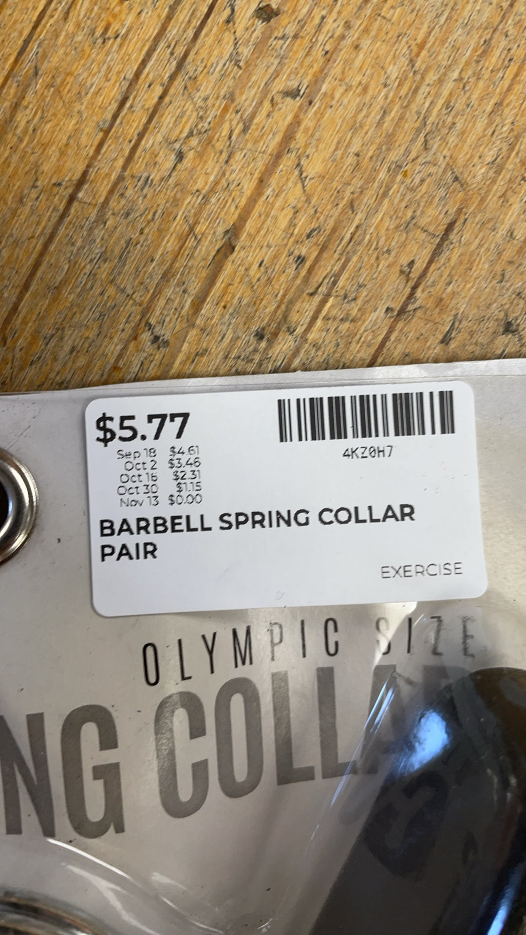 CAP Barbell Spring Collar Pair 2 inch Olympic