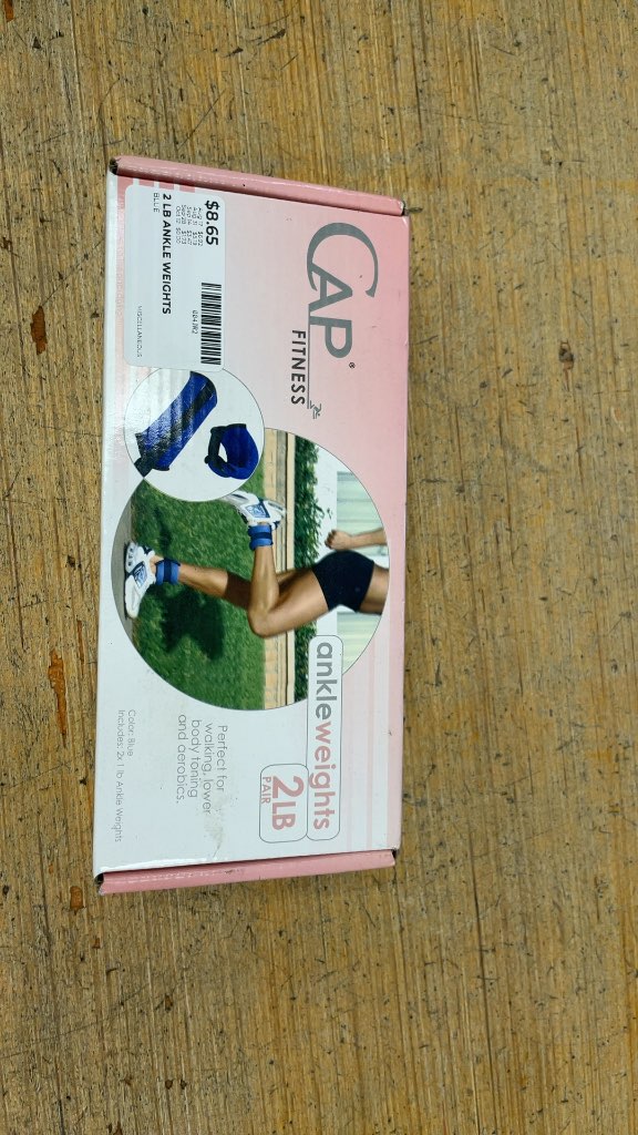 CAP Fitness 2 lb Ankle Weights