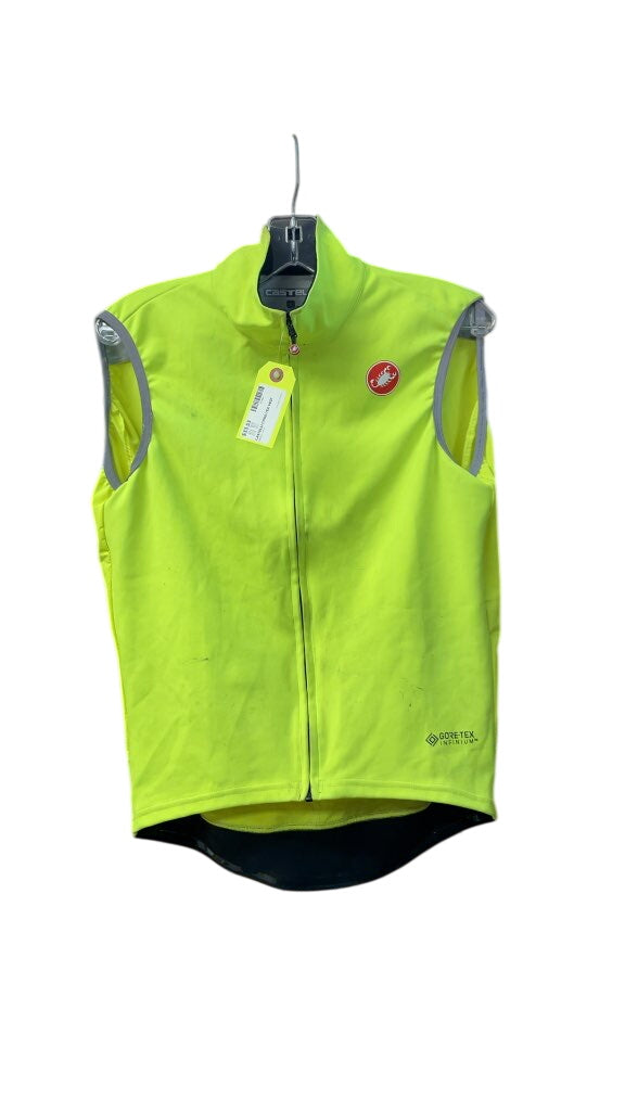 Castelli Perfetto Gore-Tex Infinium Cycling Vest - Neon Yellow