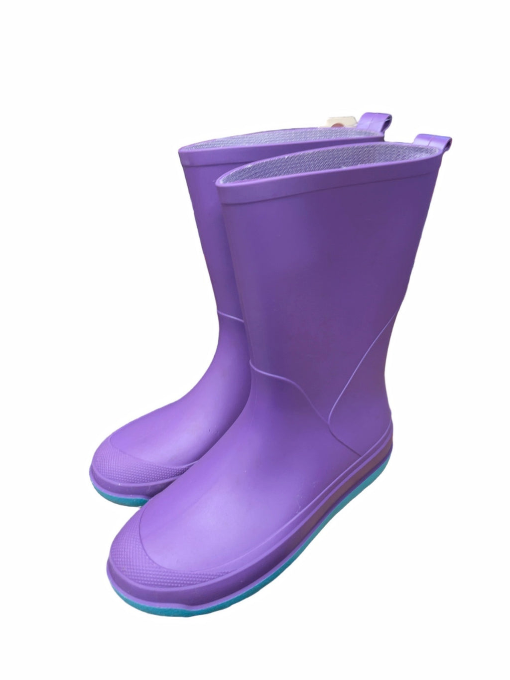 Cat and Jack Rain Boots Size 4 Purple