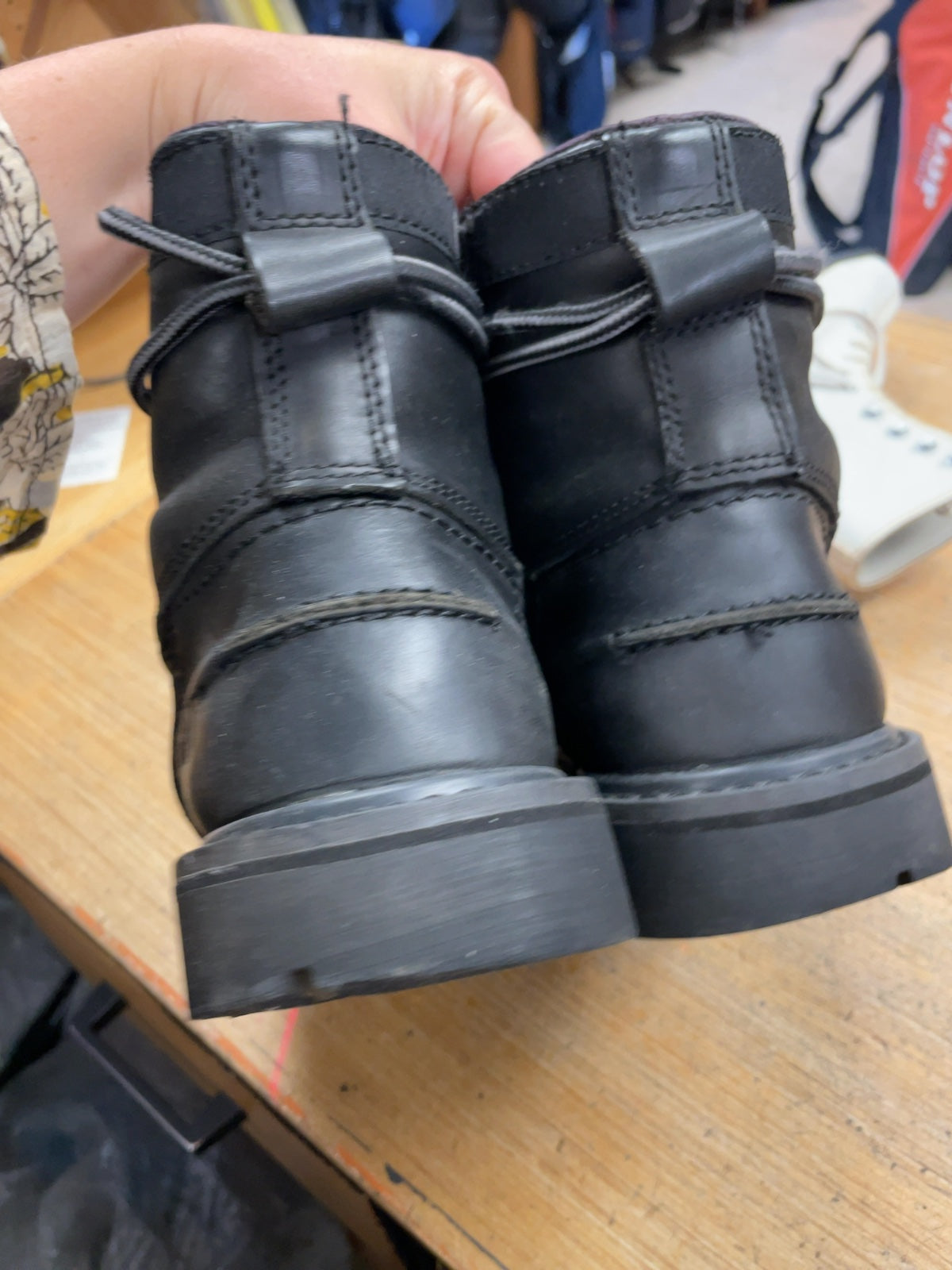 CAT Hiking Boots Size 8 Black
