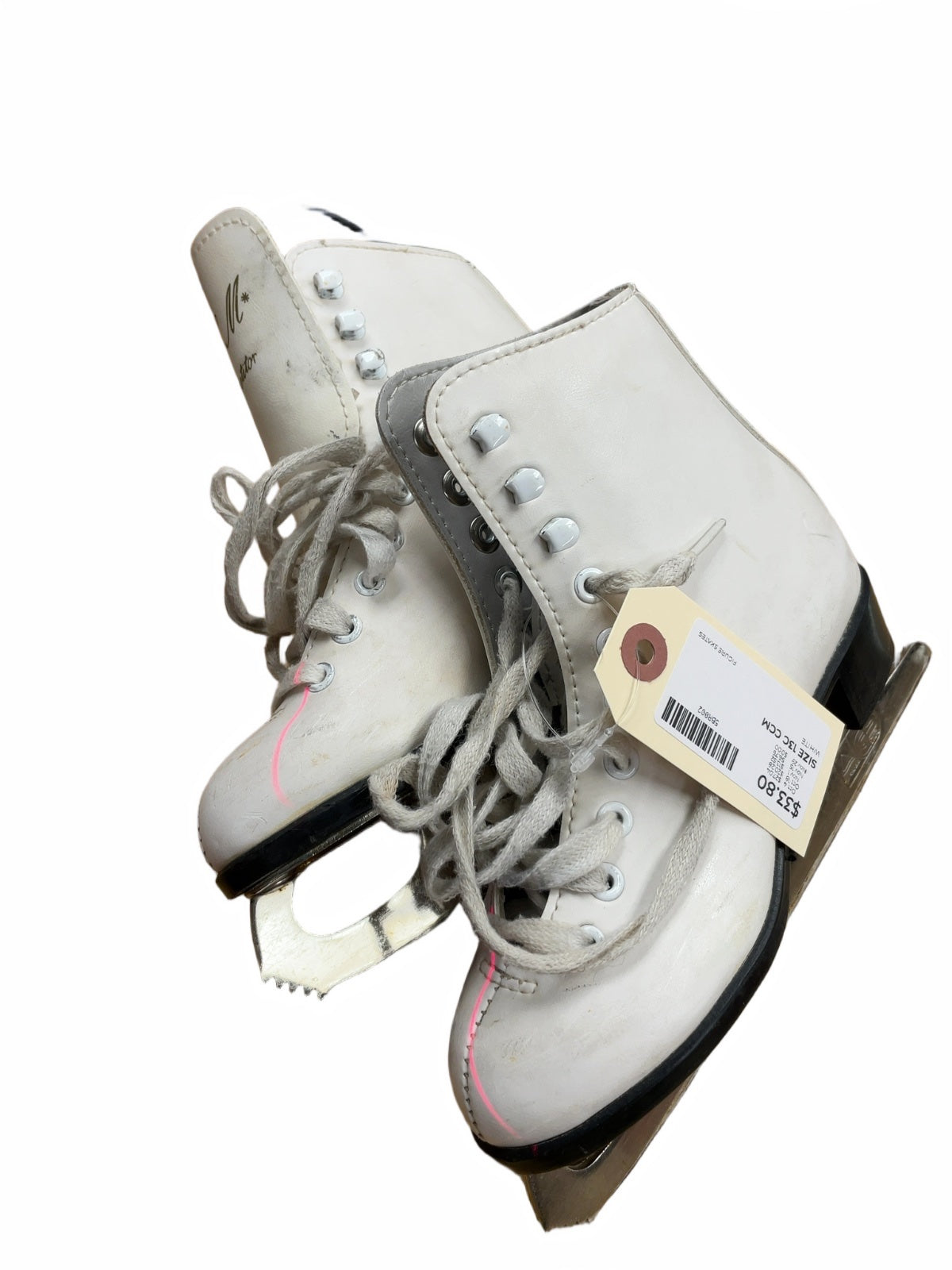 CCM Competitor Size 13C White Figure Skates