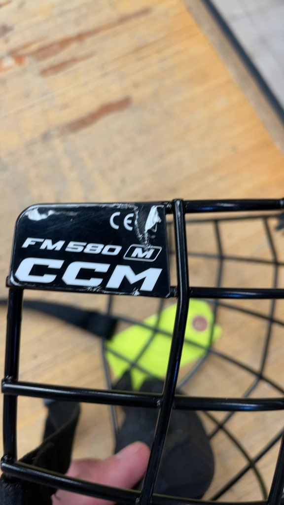 CCM FM580 Hockey Helmet Cage - Medium - Black
