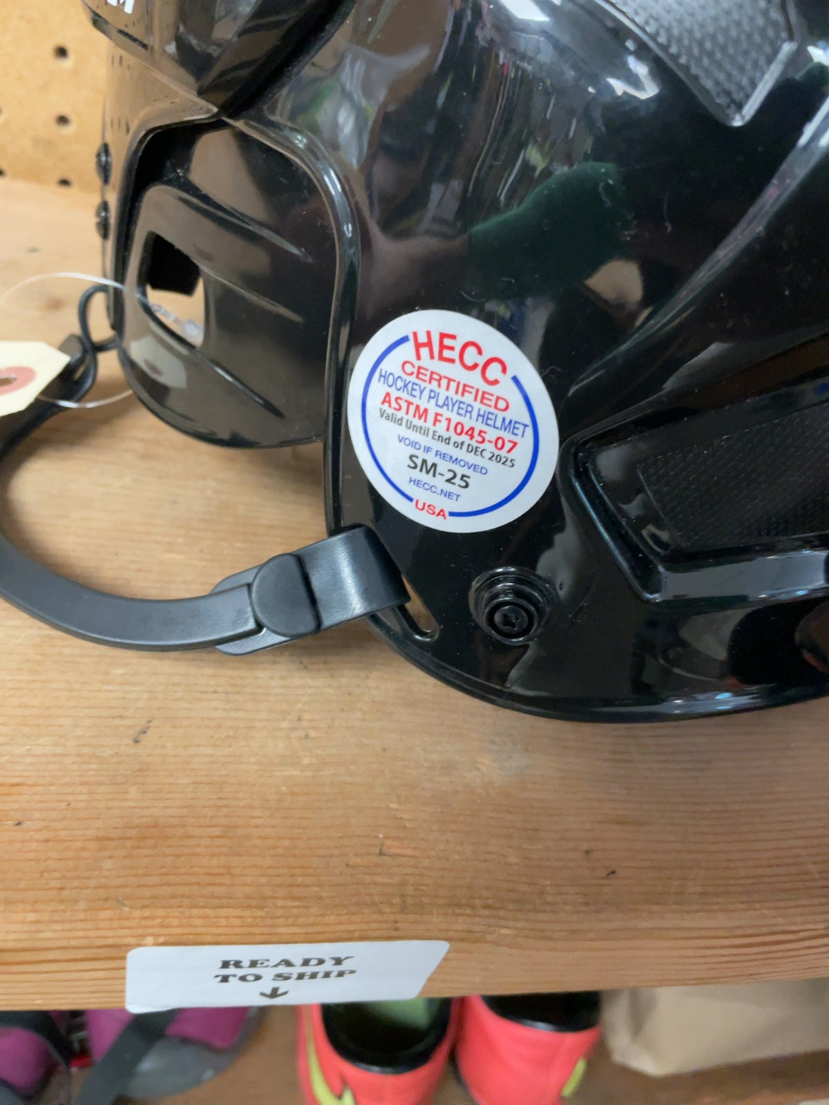 CCM Hockey Helmet Size Large Black