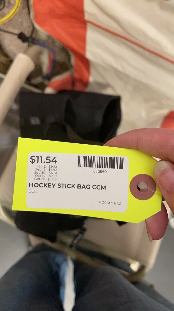 CCM Hockey Stick Bag - Black