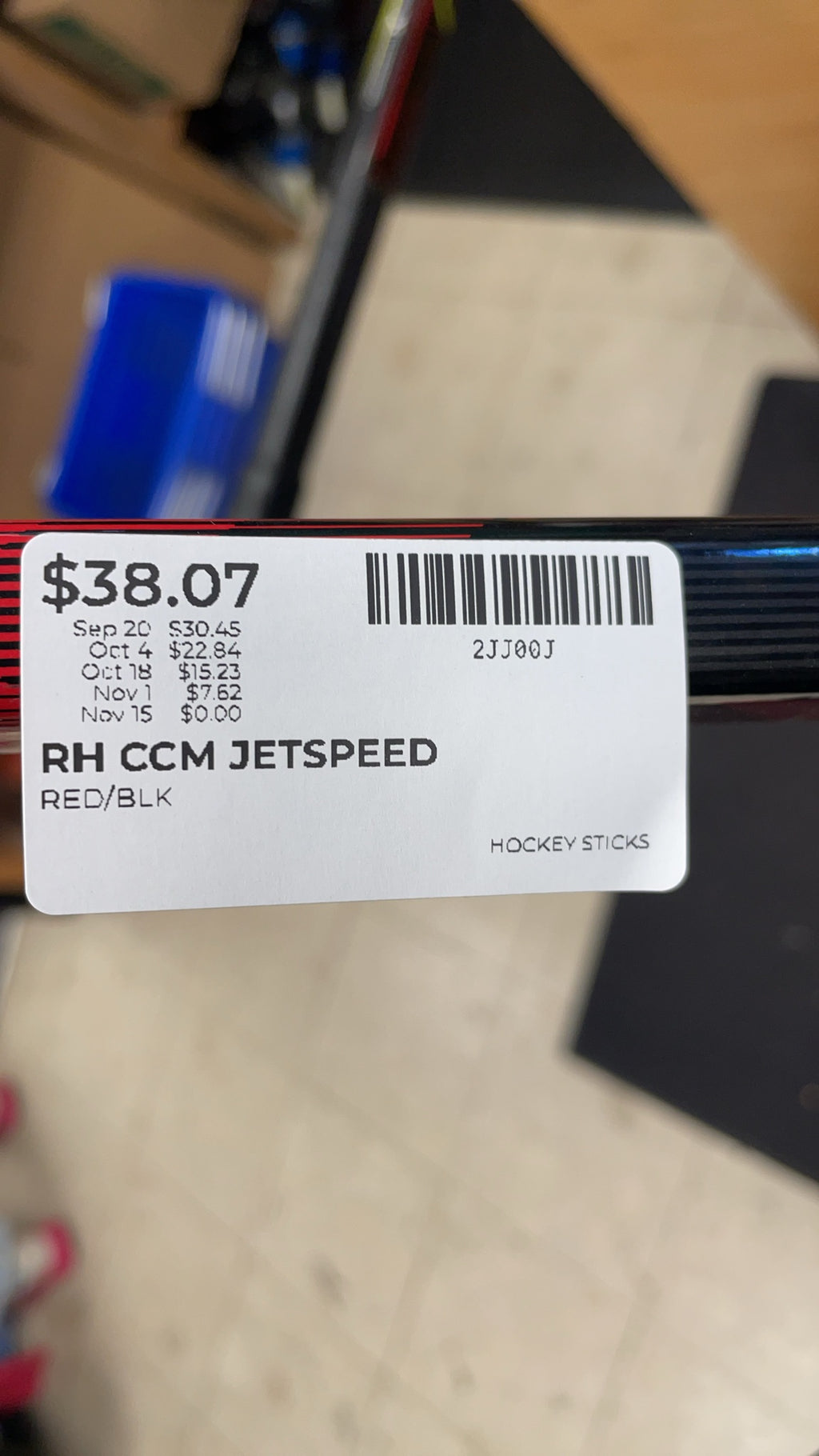 CCM JetSpeed 30 Flex Right Handed Hockey Stick