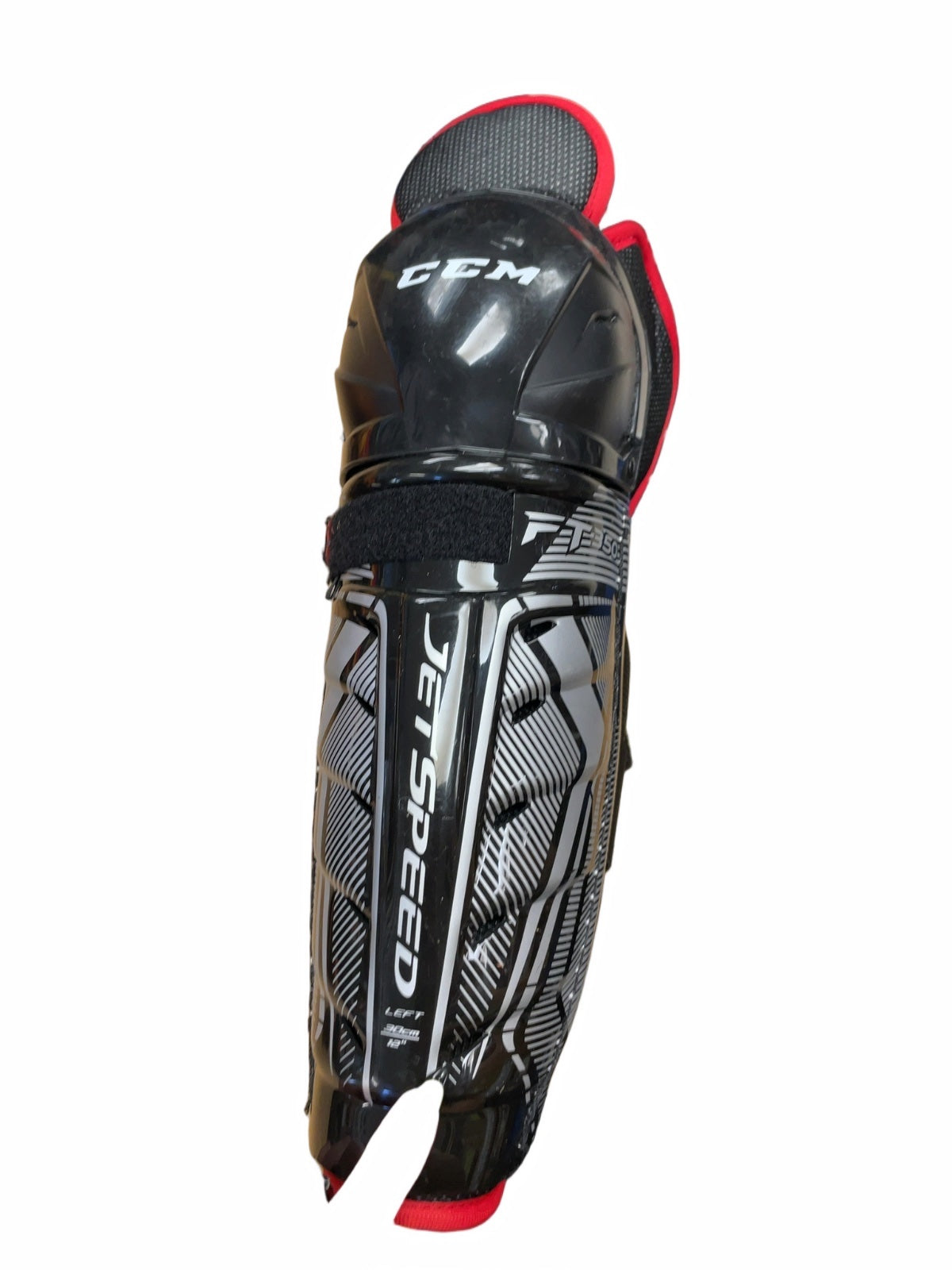 CCM JetSpeed FT350 12" Hockey Shin Pads