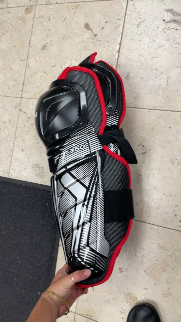 CCM JetSpeed FT350 Hockey Shin Pads - 15"