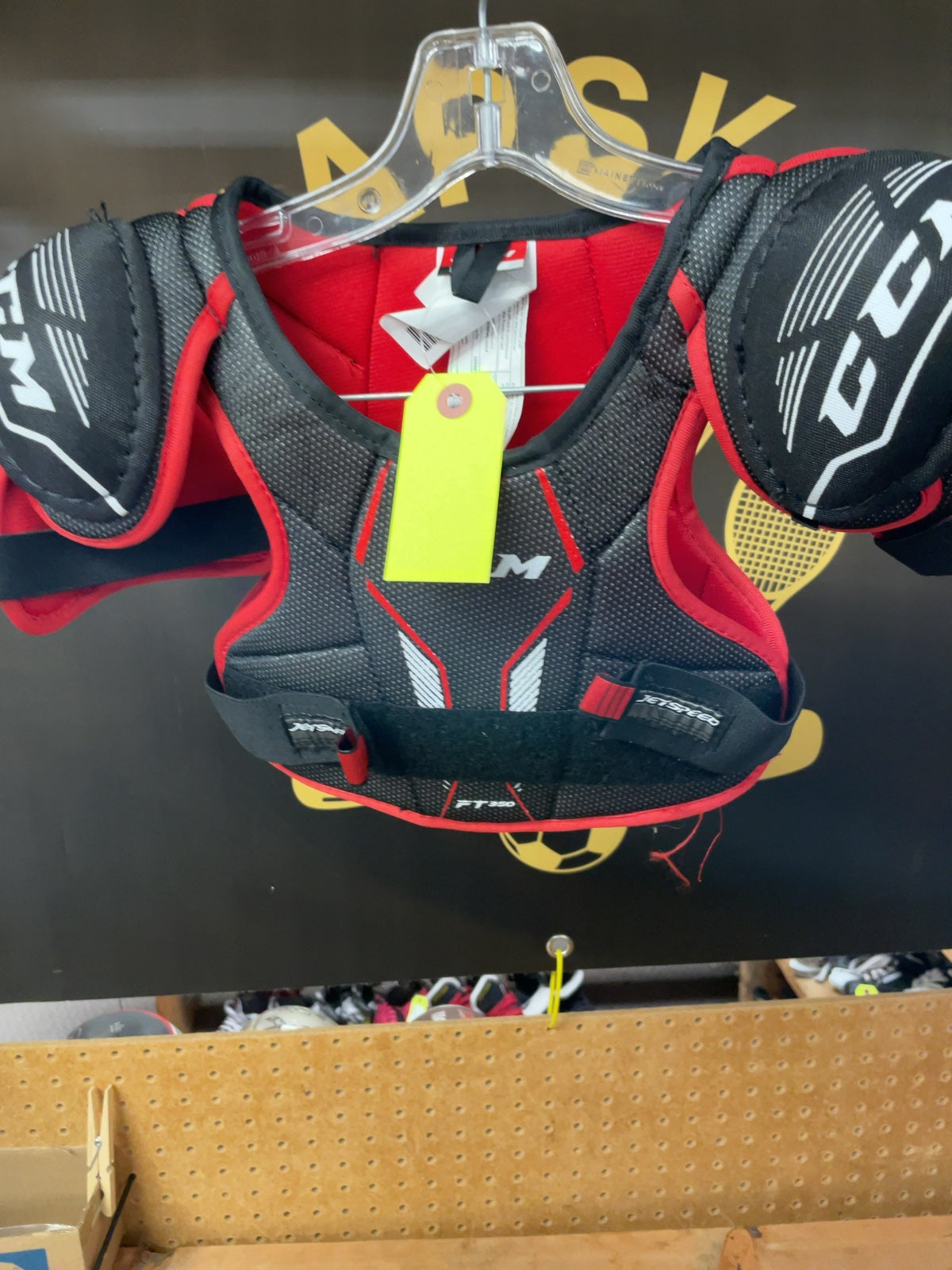 CCM JetSpeed FT350 Youth Medium Hockey Shoulder Pads