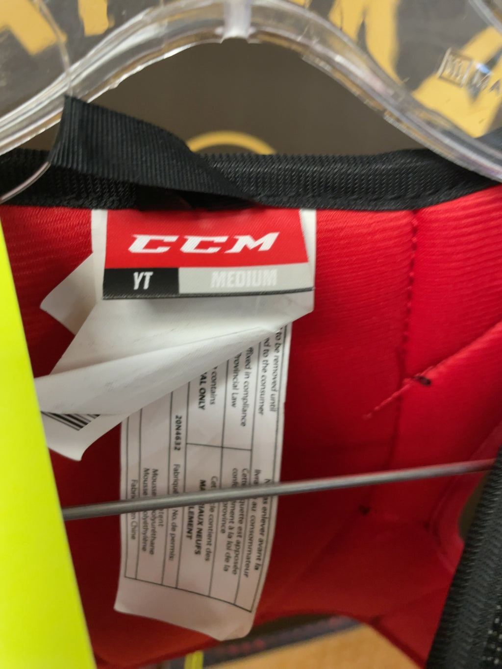 CCM JetSpeed FT350 Youth Medium Hockey Shoulder Pads