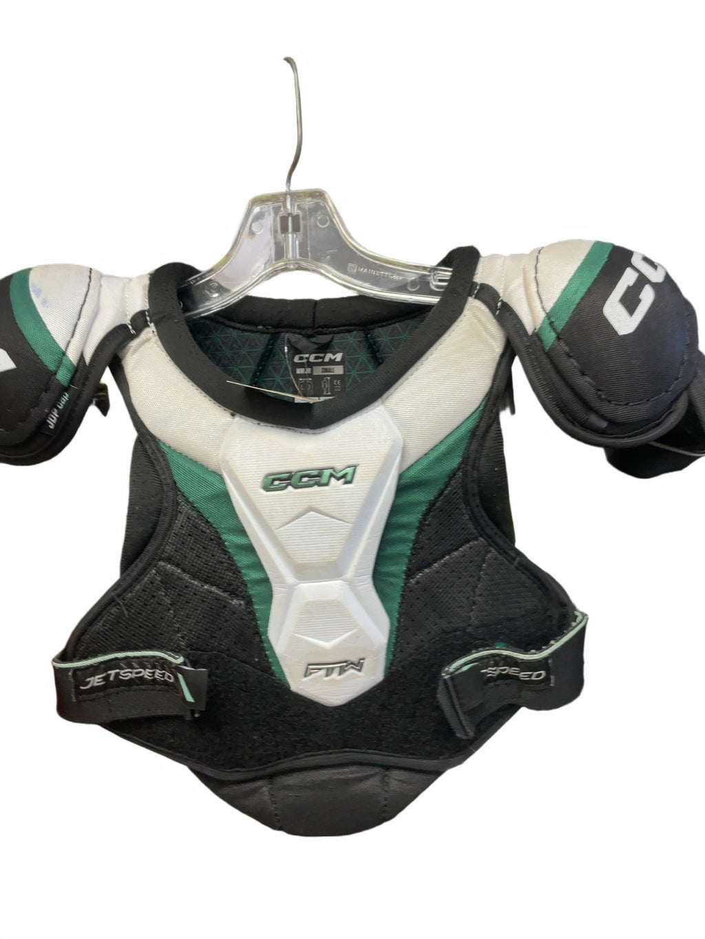CCM JetSpeed FTW WM JR Small Hockey Shoulder Pads