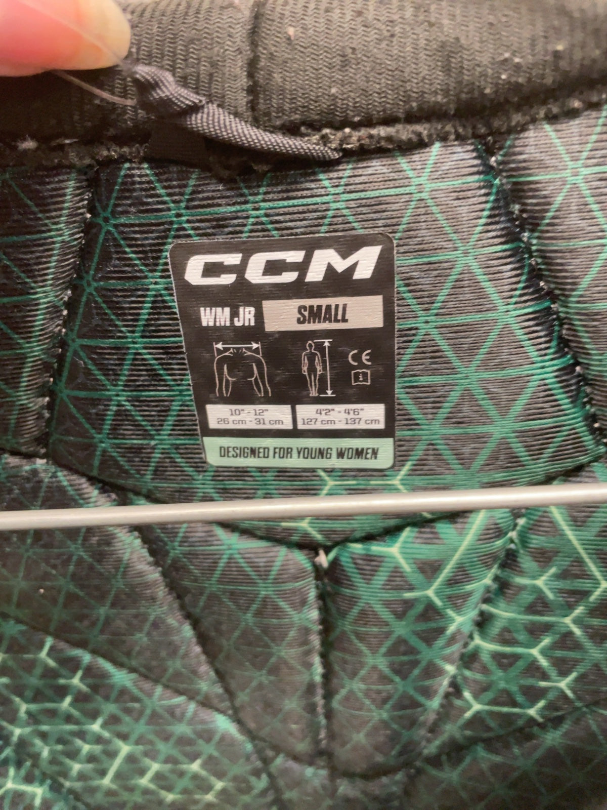 CCM JetSpeed FTW WM JR Small Hockey Shoulder Pads
