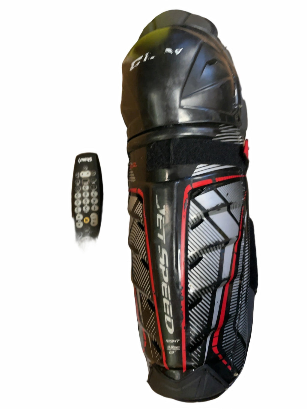 CCM JetSpeed JR 13" Hockey Shin Pads