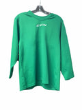 CCM Junior L-XL Green Hockey Jersey
