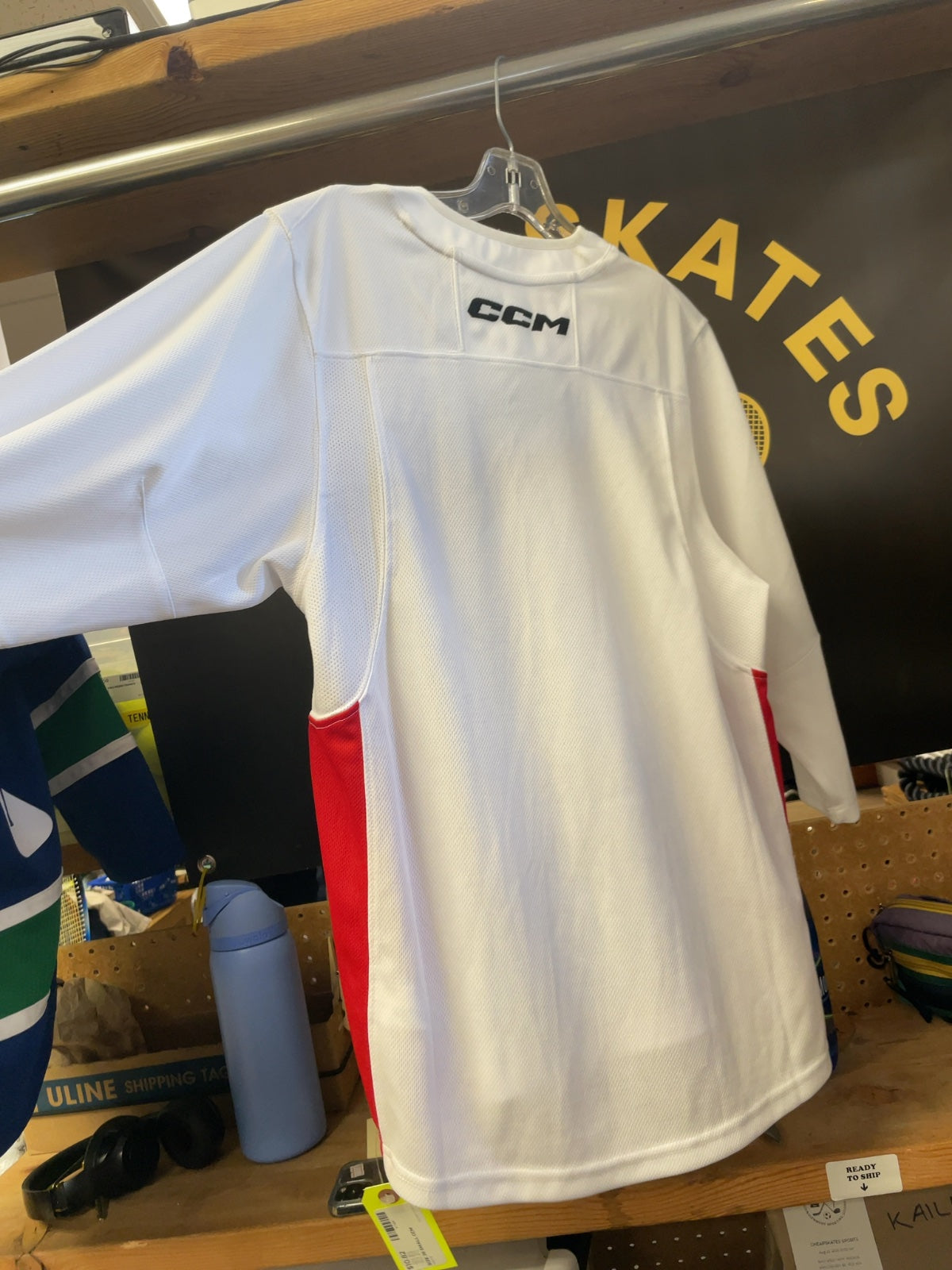 CCM Junior Small White Hockey Jersey