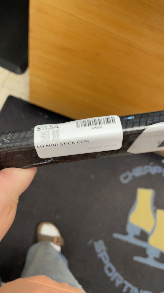 CCM Left-Handed Mini Hockey Stick