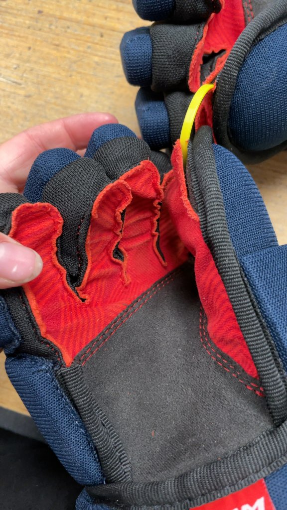 CCM Next Hockey Gloves - 10" Navy