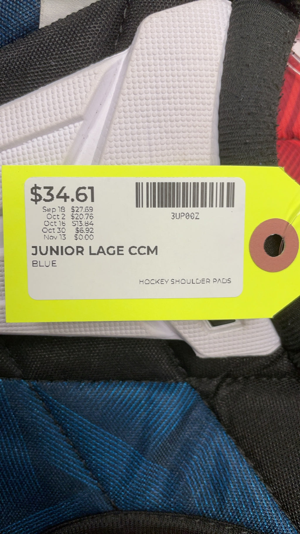 CCM Next Junior Large Hockey Shoulder Pads