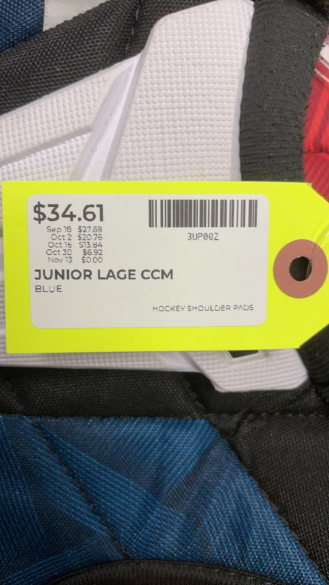 CCM Next Junior Large Hockey Shoulder Pads