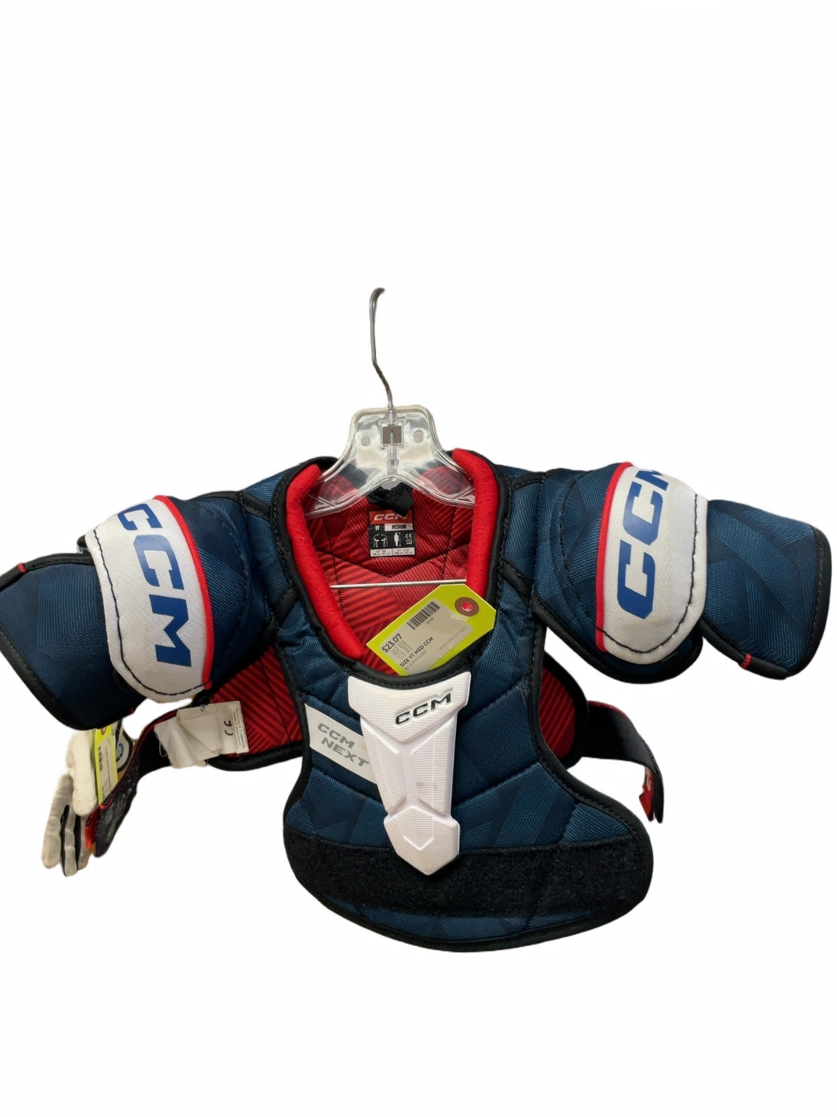 CCM Next YT Medium Hockey Shoulder Pads