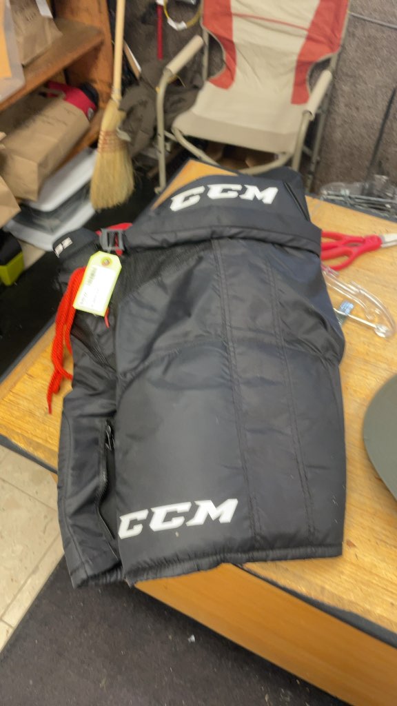 CCM RBZ Junior Large Hockey Pants - Black/Red