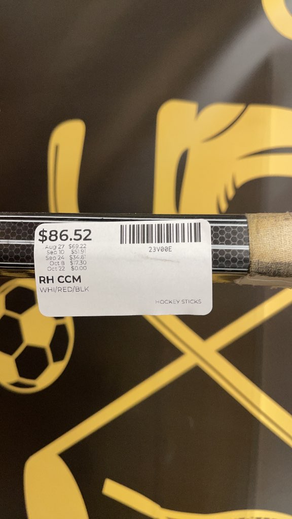 CCM RBZ Stage 2 Right Hand Hockey Stick