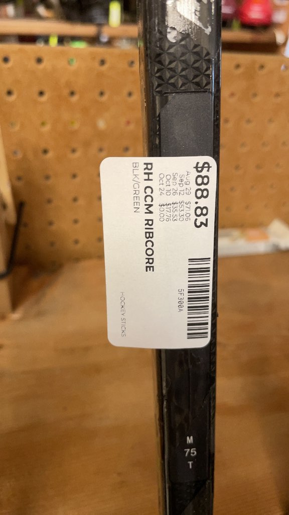 CCM Ribcore Trigger 3D PMT Hockey Stick - RH