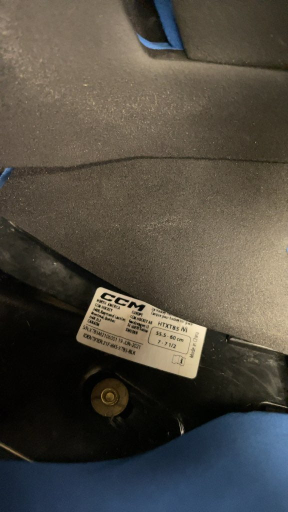 CCM Skating Helmet - Black (55.5-60cm)