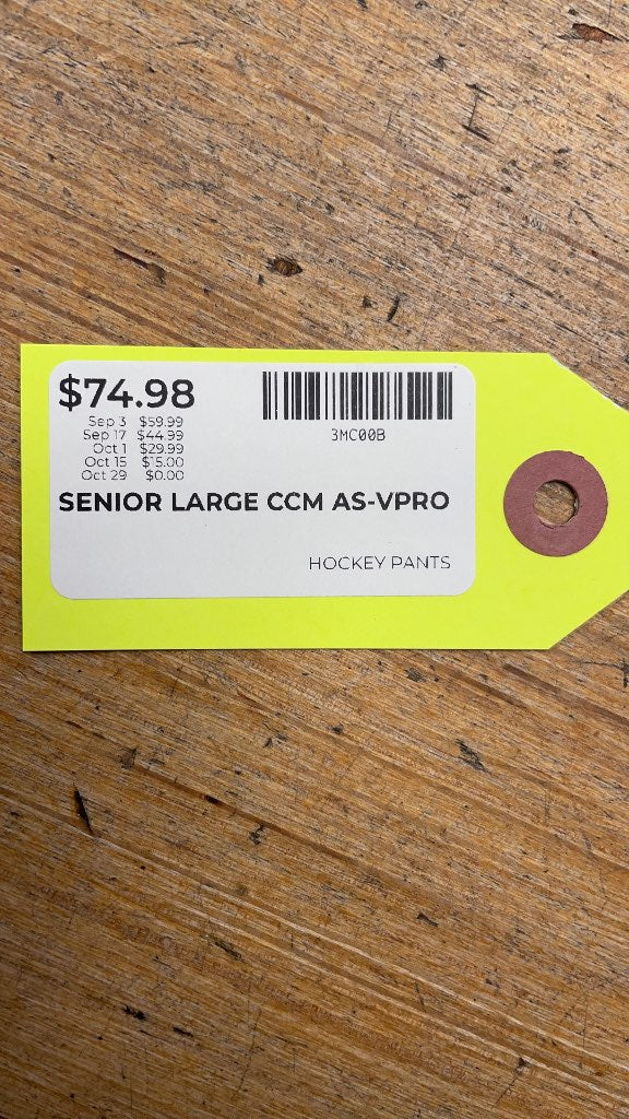 CCM Tacks AS-V Pro Senior Large Hockey Pants