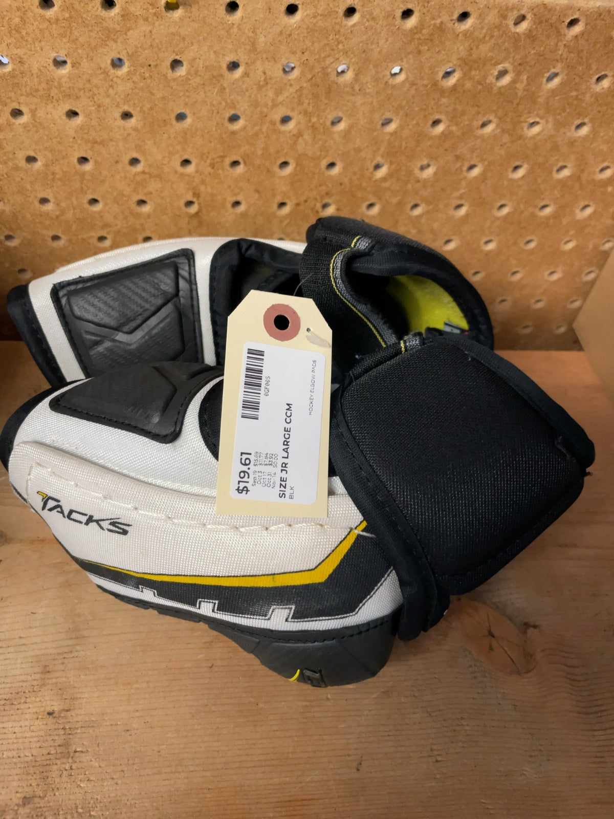CCM Tacks JR Large Hockey Elbow Pads