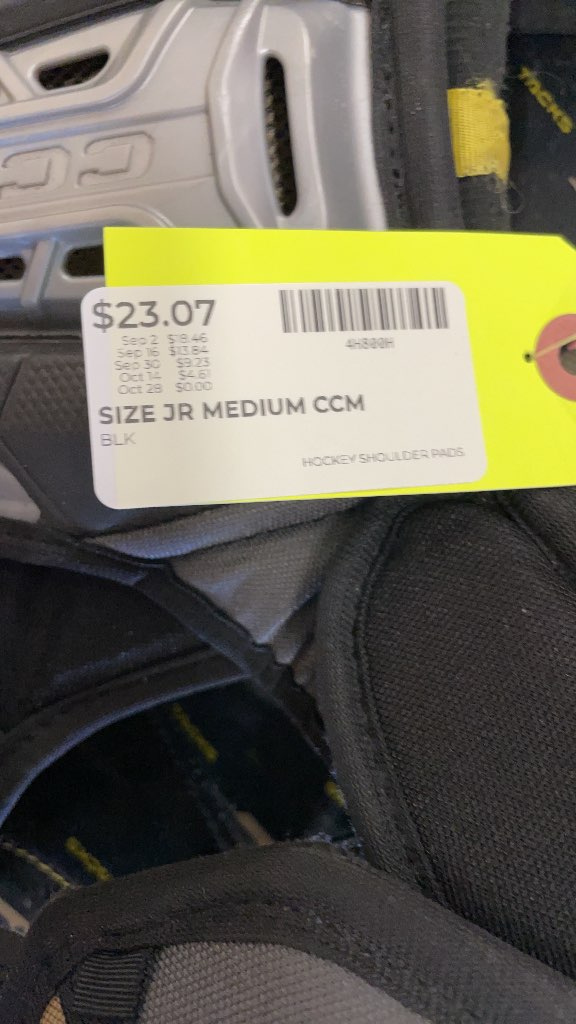 CCM Tacks Junior Medium Hockey Shoulder Pads