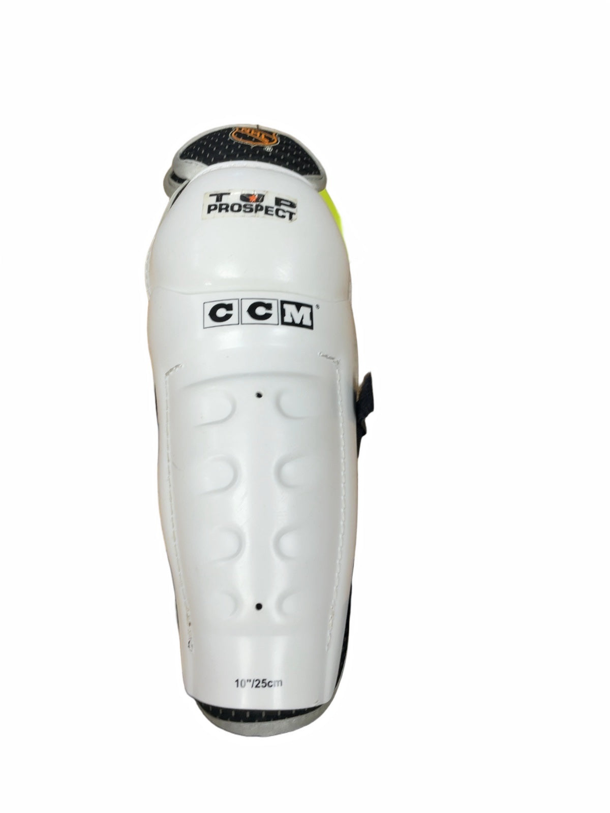 CCM Top Prospect Hockey Shin Pads - 10"