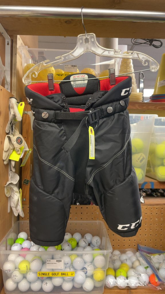 CCM Top Prospect Youth Large Hockey Pants - Black